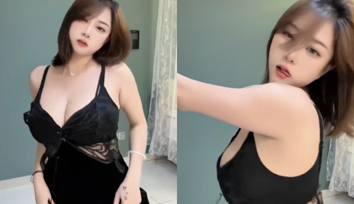 หน้าอกขนาดใหญ่ที่สั่นไหวขึ้นลงนั้นช่างยั่วยวนเส้นประสาทที่อ่อนไหวของคุณเหลือเกิน