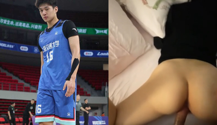 the romantic hero image of shanghai jiao dong university male volleyball player chen junyi has been shattered! he was caught up in a frenzied embrace and kissing with his girlfriend for a sex date, turning numerous university girls into his kept women!