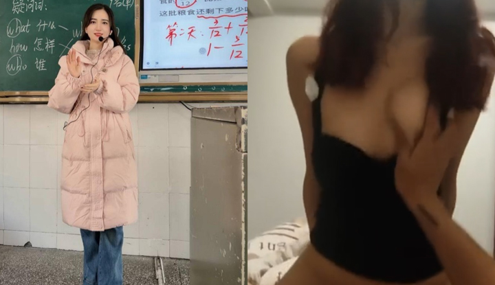 a female vocational teacher in cui dong, hunan, who was born after 1995, su ziyan, was caught by her stepfather selling pornography in shanghai, raking in 240,000 yuan. her image as a homeroom teacher was severely damaged, and netizens widely condemned her on social media!
