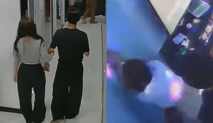 the young couple booked a private karaoke room to sing, and while they were enjoying themselves, he got an erection.