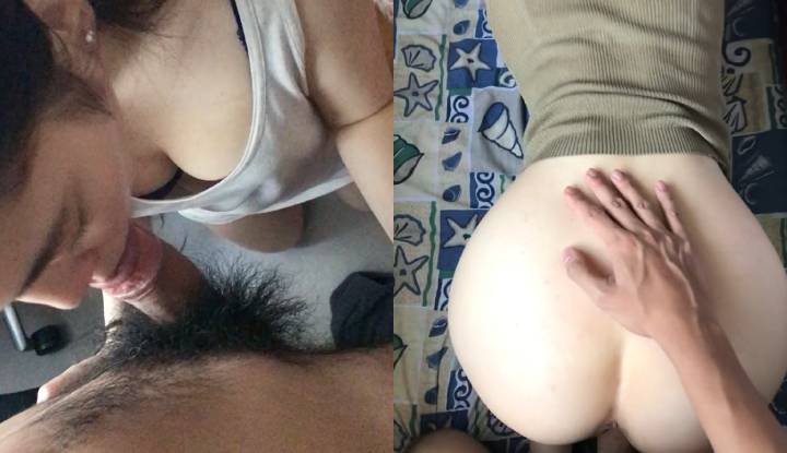 在衛浴毒龍服務，最後無套後入美穴抽插