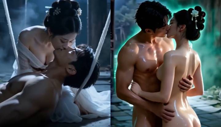『วัดโบราณ บันทึกผีเสียว』 เนี่ยเสี่ยวเฉียน เปลือยกายเต็มตัว จับวิญญาณดูดหยาง ความปีติยินดีและไขกระดูกถูกบีบจนแห้ง 1