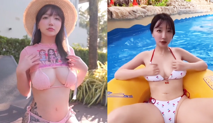 นางแบบสาวนมใหญ่ระดับท็อปถูกเปิดโปงในสถานที่เสียว ถูกยั่วยวนและเย็ดในโรงแรม วิดีโอขนาดสูงสุด