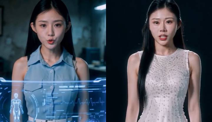 科幻短劇《女神經紀》AI女神從機械服從到主動沉淪 本能慾望猛然迸發 2