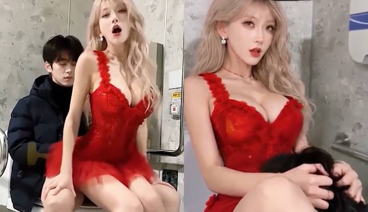 白富美怒甩10萬 要我在廁所操她騷逼！