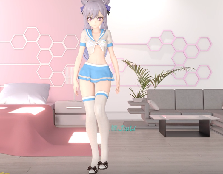 『GenShin/KeQing 刻晴』Lilac