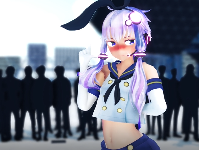 ゆかりさん島風コスでXYZの魔法