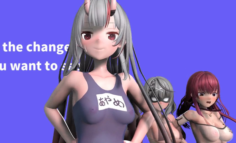 【MMD】ホ○ライブの皆さんによるスケスケエッッックササイズ