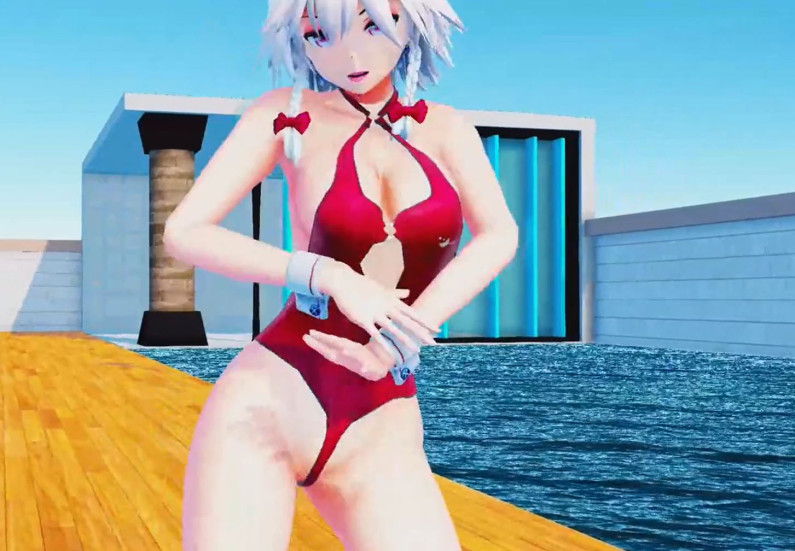 【東方MMD 】十六夜 咲夜 / sakuya - SENORITA【Touhou R18 MMD】