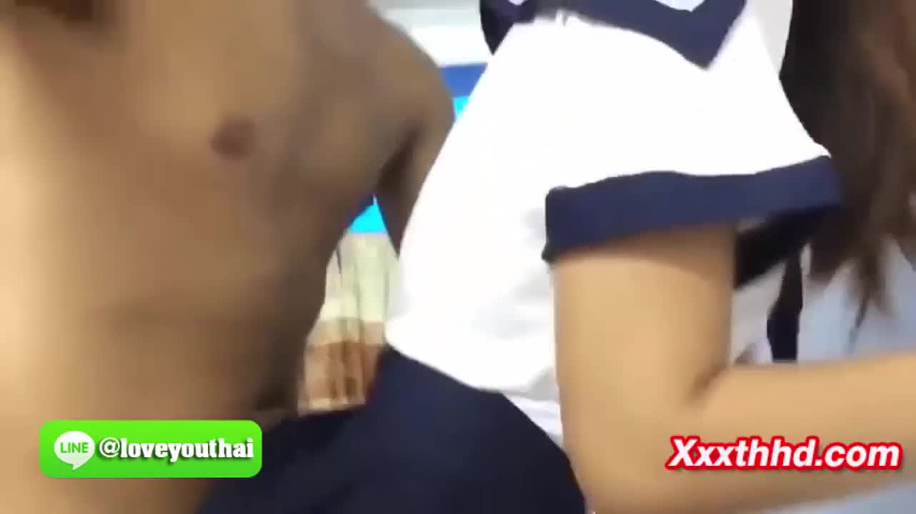 หลุดไทย ให้เมียใส่ คอสเพลย์ ชุดนักเรียน