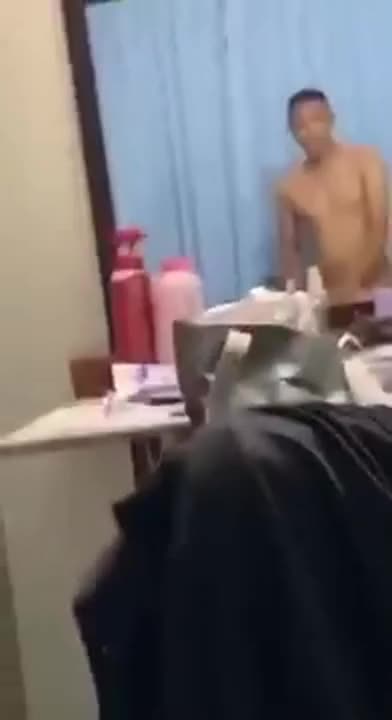 A couple of gods being pounded by her husband in a doggy style