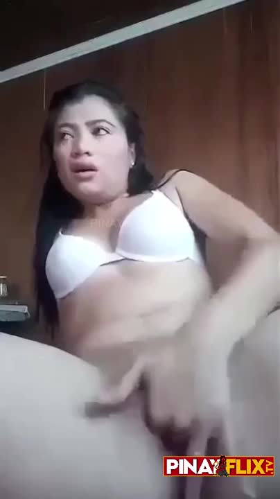 When Uncle is not around, Aunt's hand moves.