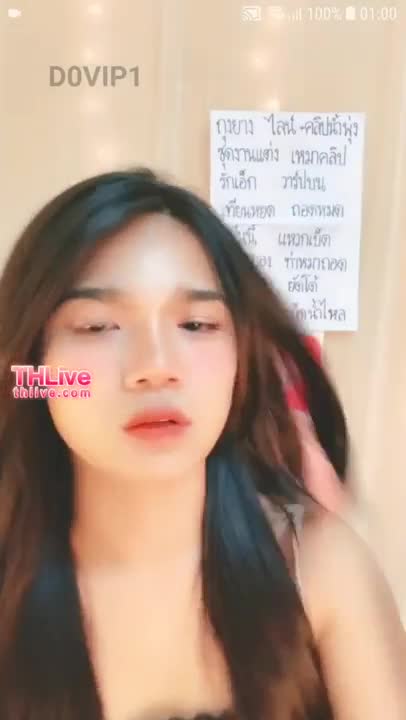 (ไทย) คลิปโป๊คลิปหลุด น้องกานดา Kanda Mlive สาวขี้เงี่ยน ตั้งกล้องโชว์เสียวอย่างฟิน