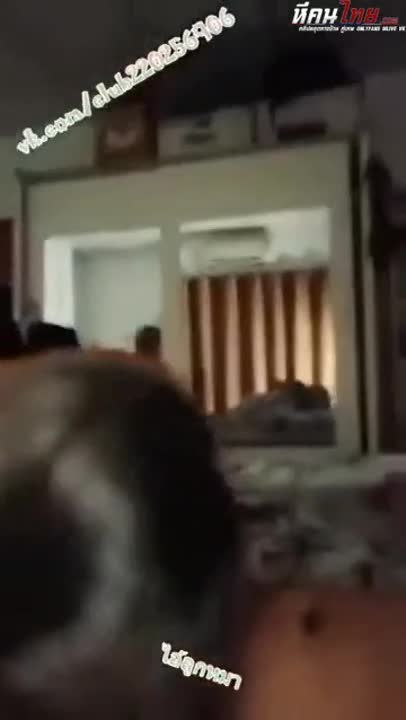 The young man fucked the busty chubby girl so well that she moaned and got wet.